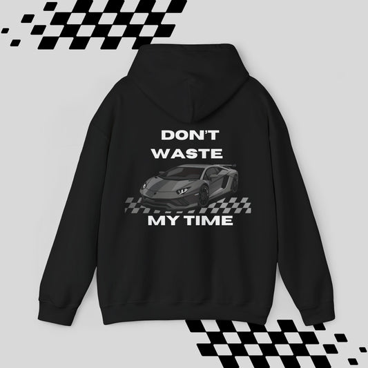 SportsCar and WastedTime Hoodie