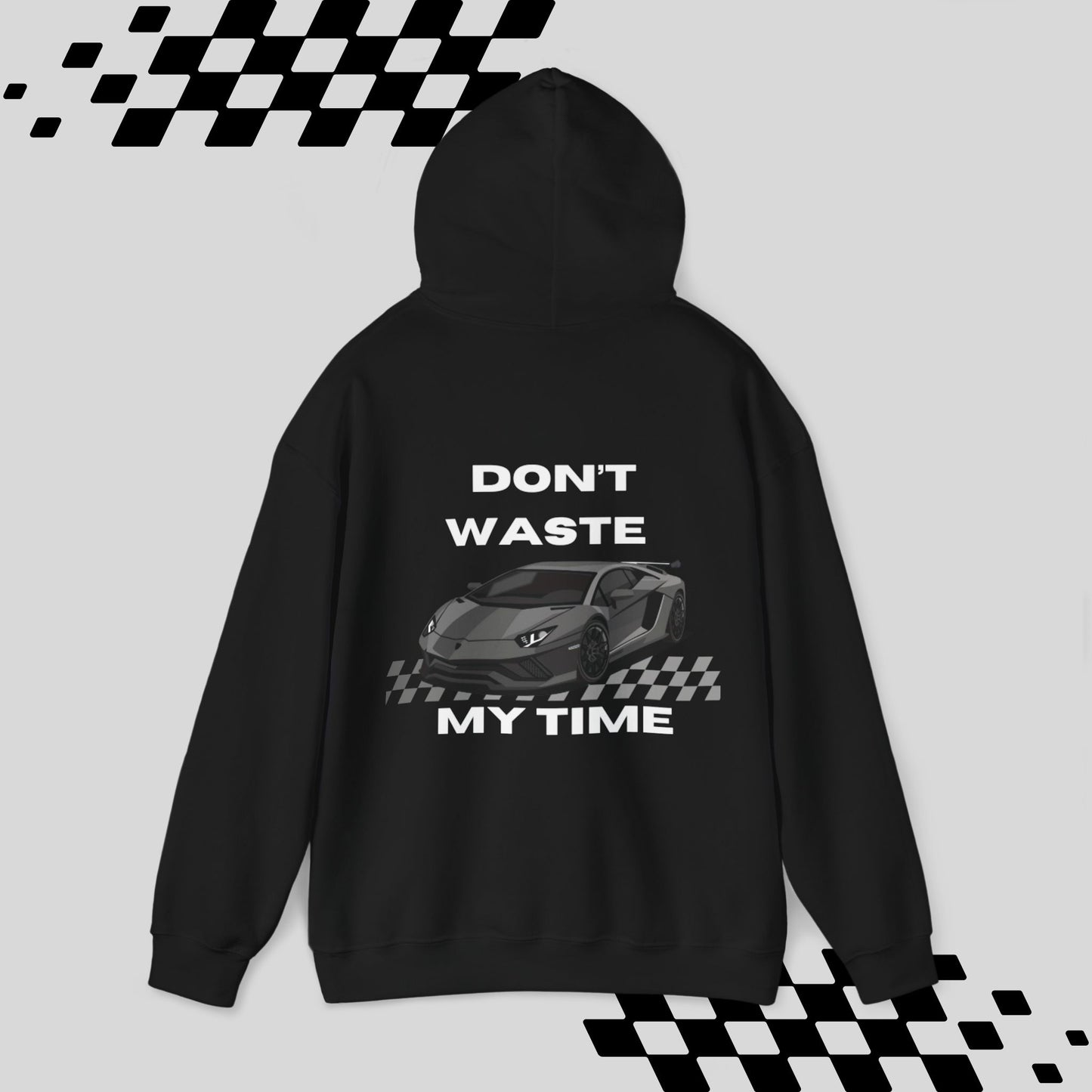 SportsCar and WastedTime Hoodie